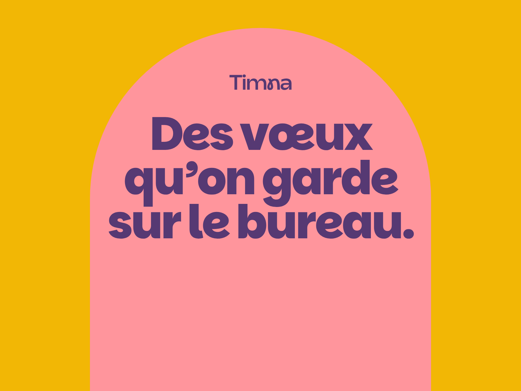 Couverture Timna : cartes de vœux professionnelles